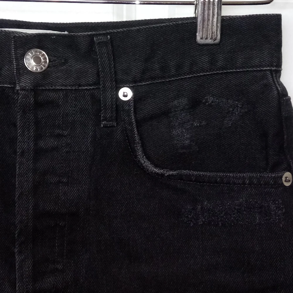 Agolde Quinn High Rise Denim Skirt Size 26